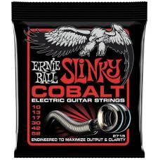 Струны для электрогитары Ernie Ball 2715 Cobalt Slinky 10/52