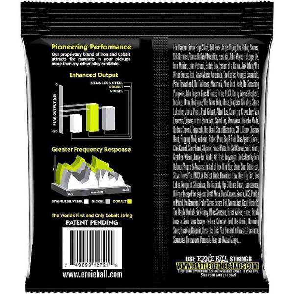 Струни для електрогітари Ernie Ball 2721 Cobalt Slinky 10/46