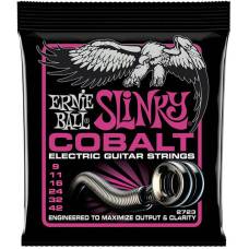 Струни для електрогітари Ernie Ball 2723 Cobalt Slinky 9/42