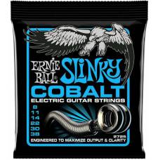 Струни для електрогітари Ernie Ball 2725 Cobalt Slinky 8/38