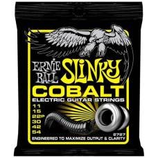 Струны для электрогитары Ernie Ball 2727 Cobalt Slinky 11/54