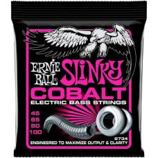 Струны для бас-гитары Ernie Ball 2734 Cobalt Super Slinky 45/100