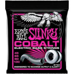 Струни для бас-гітари Ernie Ball 2734 Cobalt Super Slinky 45/100