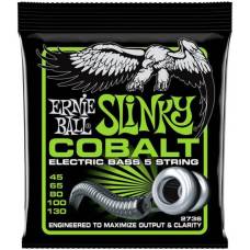Струны для бас-гитары Ernie Ball 2736 Cobalt Slinky 5-Strings 45/130