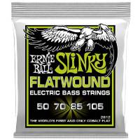 Струни для бас-гітари Ernie Ball 2812 Cobalt Slinky Flatwound 50/105