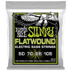 Струни для бас-гітари Ernie Ball 2812 Cobalt Slinky Flatwound 50/105