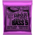 Струны для бас-гитары Ernie Ball 2821 Power Slinky Nickel Wound 5-String 50/135