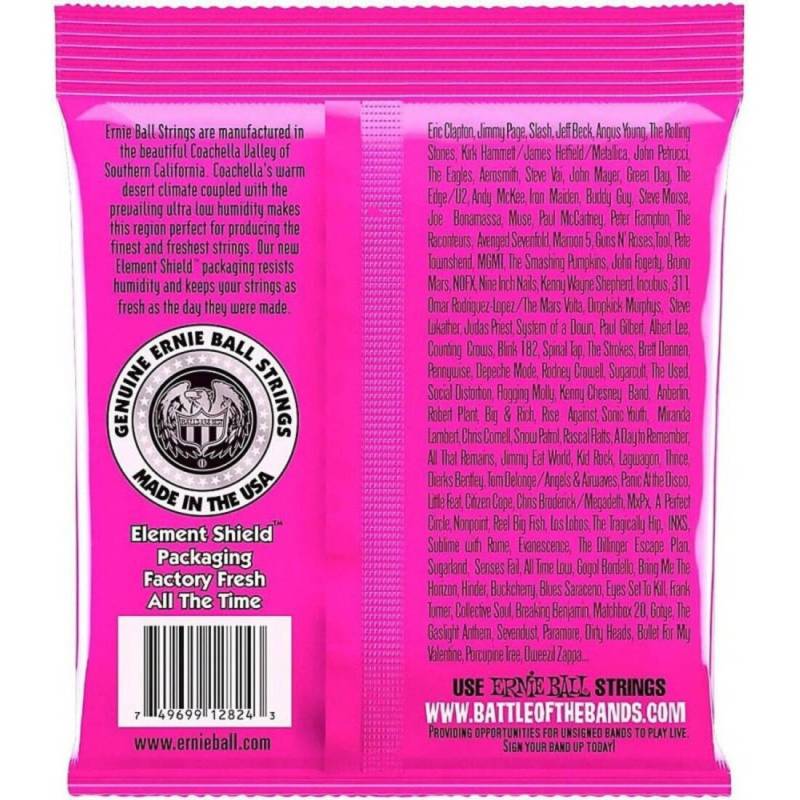 Струны для бас-гитары Ernie Ball 2824 Super Slinky Nickel Wound 5-String 40/125
