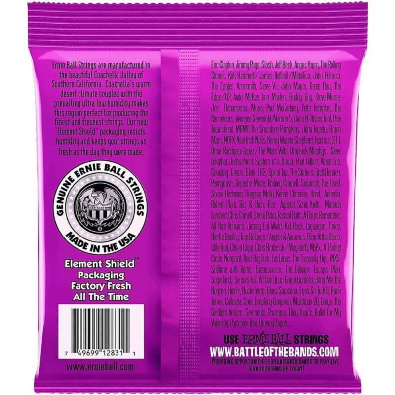 Струны для бас-гитары Ernie Ball 2831 Power Slinky Nickel Wound 55/110