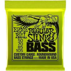 Струни для бас-гітари Ernie Ball 2832 Regular Slinky Nickel Wound 50/105