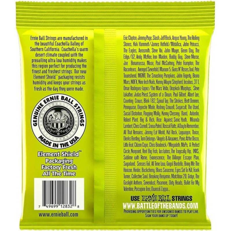 Струны для бас-гитары Ernie Ball 2832 Regular Slinky Nickel Wound 50/105