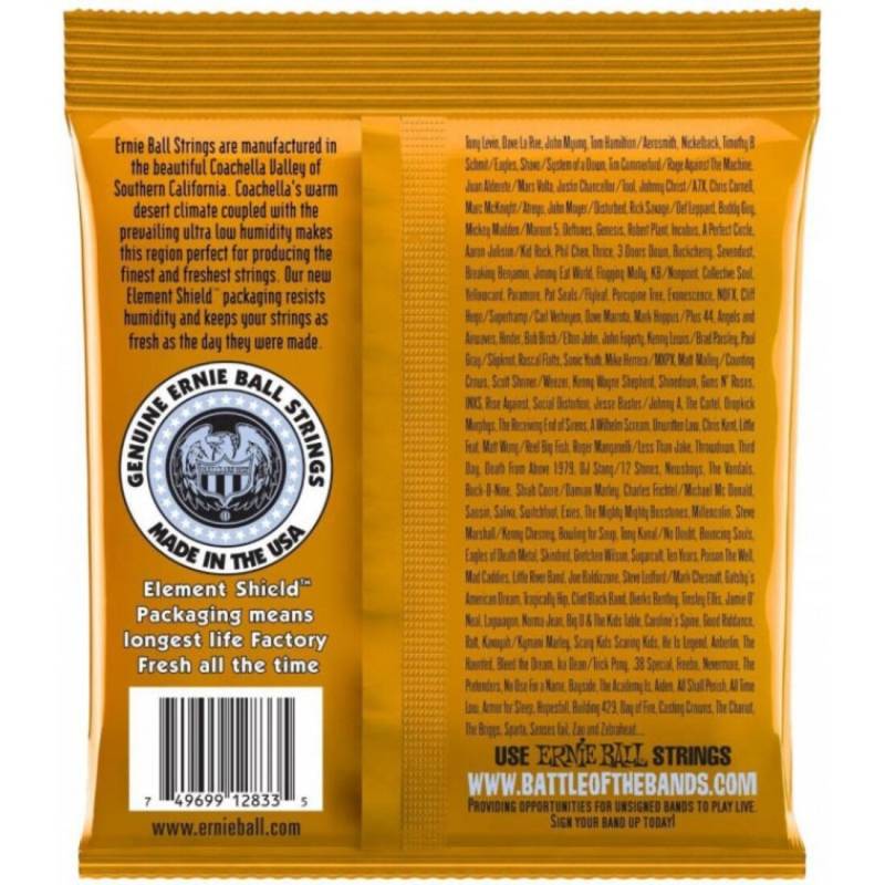 Струны для бас-гитары Ernie Ball 2833 Hybrid Slinky Nickel Wound 4-String 45/105