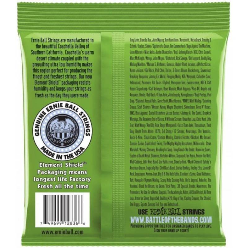 Струны для бас-гитары Ernie Ball 2836 Regular Slinky Nickel Wound 5-String 45/130