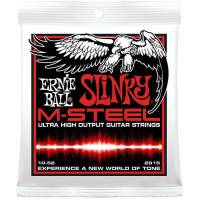Струны для электрогитары Ernie Ball 2915 M-Steel Top Heavy Bottom Slinky 10/52