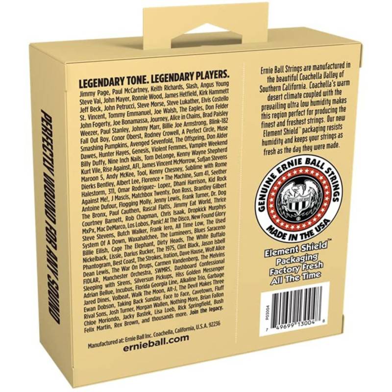 Струны для акустической гитары 3 Sets Ernie Ball 3004 Earthwood 80/20 Bronze Light 11/52