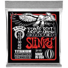Струны для электрогитары Ernie Ball 3115 Regular Slinky Titanium Coated 10/52