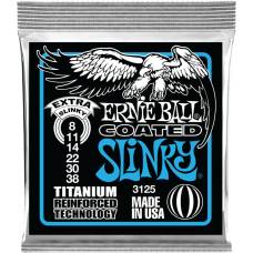 Струни для електрогітари Ernie Ball 3125 Regular Slinky Titanium Coated 8/38