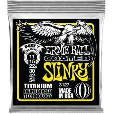 Струни для електрогітари Ernie Ball 3127 Regular Slinky Titanium Coated 11/54