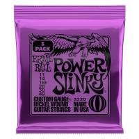 Струни для електрогітари 3 Sets Ernie Ball 3220 Power Slinky Nickel Wound 11/48