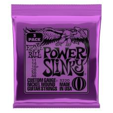 Струни для електрогітари 3 Sets Ernie Ball 3220 Power Slinky Nickel Wound 11/48