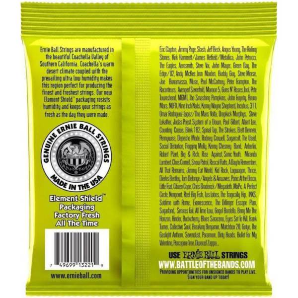 Струни для електрогітари 3 Sets Ernie Ball 3221 Regular Slinky Nickel Wound 10/46