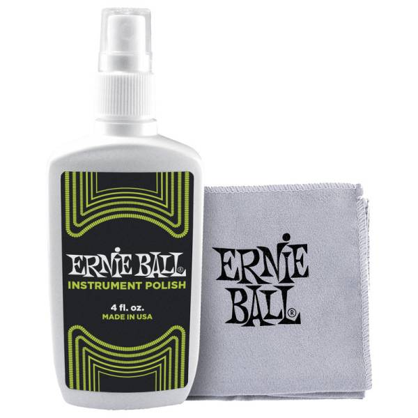 Гітарний поліроль-очисник з серветкою Ernie Ball 4222 Guitar Polish with Cloth