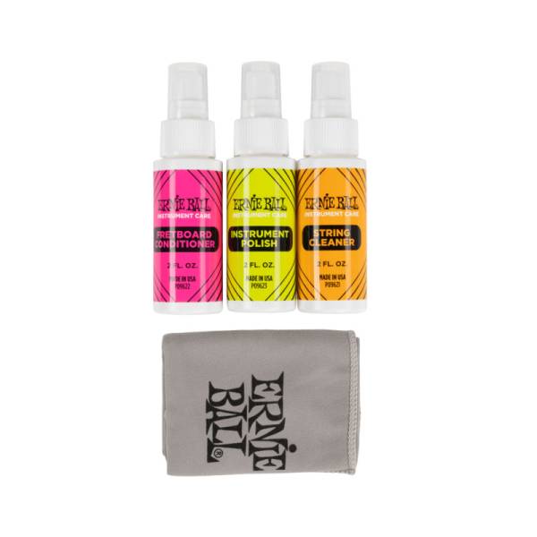 Набір Ernie Ball 4225 Instrument Care 3-pack with Microfiber