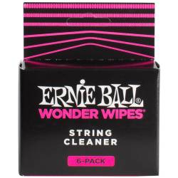 Очищаючі серветки для струн Ernie Ball 4277 Wonder Wipes String Cleaner (6 шт.)