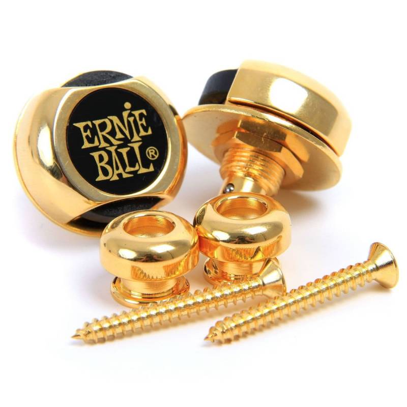 Стреплоки для ременя Ernie Ball 4602 Super Locks Gold