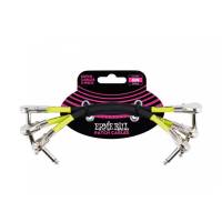 Кабель инструментальный Ernie Ball 6059 Classic Patch Cable Flat Angle/Flat Angle 0.15m (6in) (3 шт.)