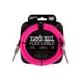 Кабель инструментальный Ernie Ball 6413 Flex Cable Pink 3м (10ft)