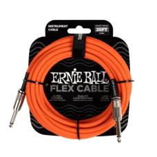 Інструментальний кабель Ernie Ball 6421 Flex Cable Orange 6м (20ft)