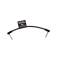 Кабель инструментальный Ernie Ball 6439 Flex Patch Cable 6in - Black - Single (15см)