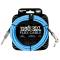Кабель инструментальный Ernie Ball 6464 Flex Cable Blue 3м (10ft) Straight/Angle