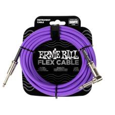 Кабель инструментальный Ernie Ball 6466 Flex Cable Purple 6.1м (20ft) Straight/Angle