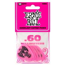 Медіатори Ernie Ball 9179 Everlast Guitar Player's Pack 0.60 mm (12 шт.)