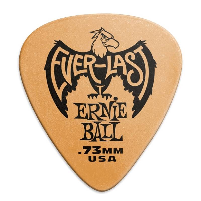 Медіатори Ernie Ball 9190 Orange Everlast Guitar Player's Pack 0.73 mm (12 шт.)