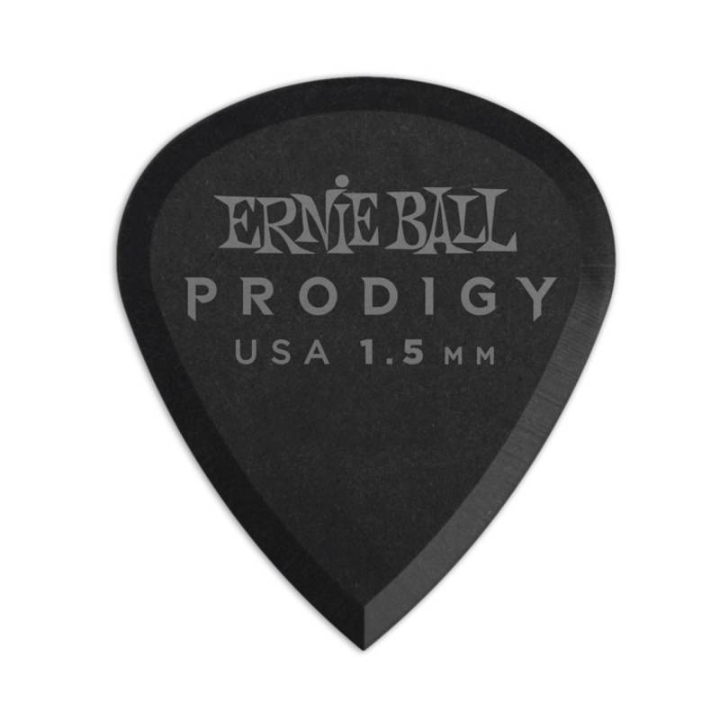 Медіатори Ernie Ball 9200 Black Mini Prodigy Picks 6-Pack 1.5 mm (6 шт.)