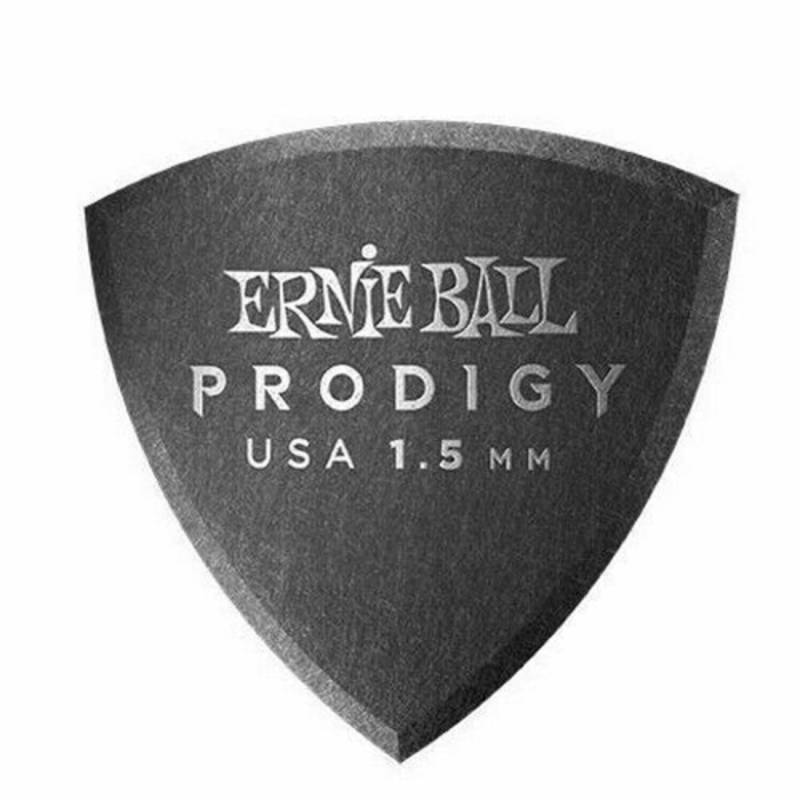 Медіатори Ernie Ball 9331 Black Shield Prodigy Picks 6-Pack 1.5 mm (6 шт.)