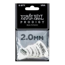 Медіатори Ernie Ball 9343 White Multipack Prodigy Picks 6-Pack 2.0 mm (6 шт.)