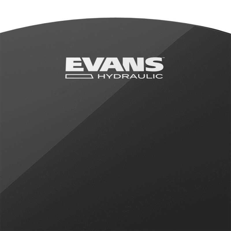 Пластик для бас-барабана Evans 22" HYDRAULIC BLACK Bass