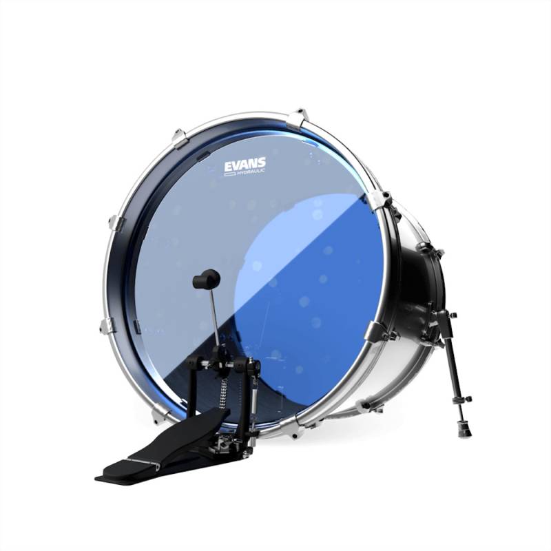 Пластик для бас-барабана Evans 22" HYDRAULIC BLUE Bass