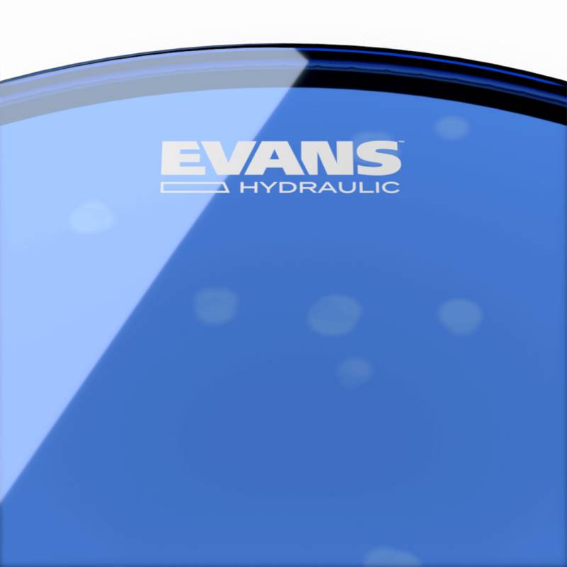 Пластик для бас-барабана Evans 22" HYDRAULIC BLUE Bass