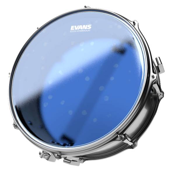 Пластик для малого барабана Evans B14HB 14" Hydraulic Blue Coated