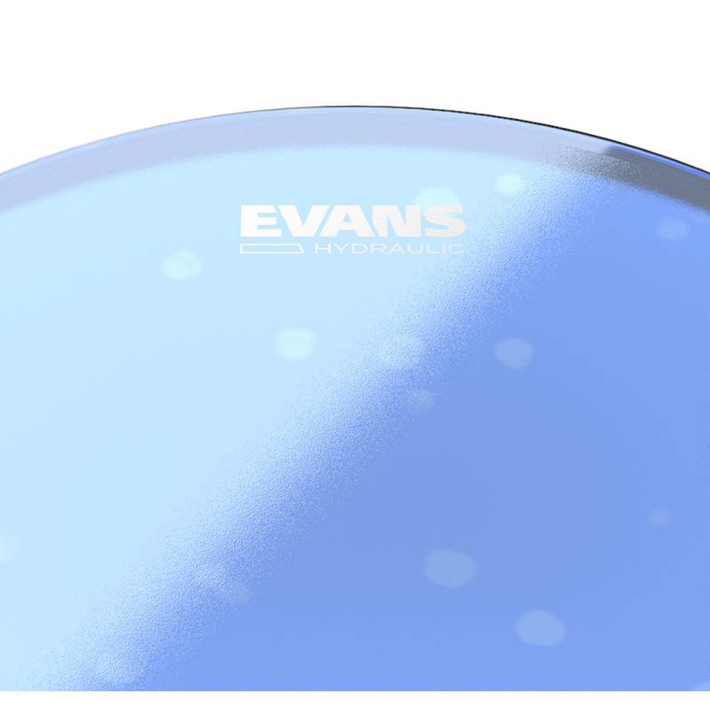 Пластик для малого барабана Evans B14HB 14" Hydraulic Blue Coated