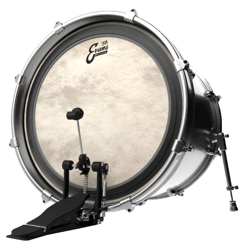 Пластик для бас-барабана Evans BD20EMADCT 20" Emad Calftone Bass