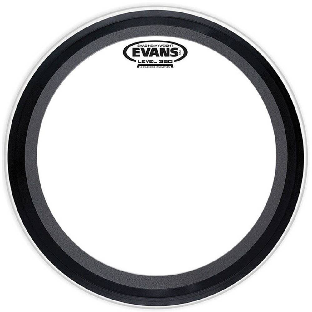 Пластик для бас-барабана Evans BD20EMADHW 20" Emad Clear Heavyweight
