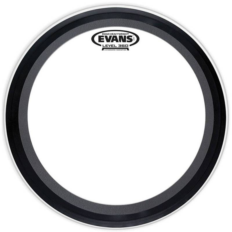 Пластик для бас-барабана Evans BD20EMADHW 20" Emad Clear Heavyweight