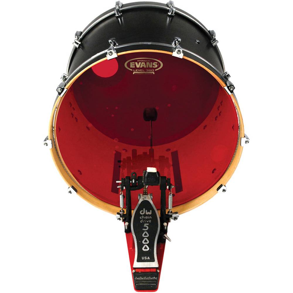 Пластик для бас-барабана Evans BD20HR 20" Hydraulic Red