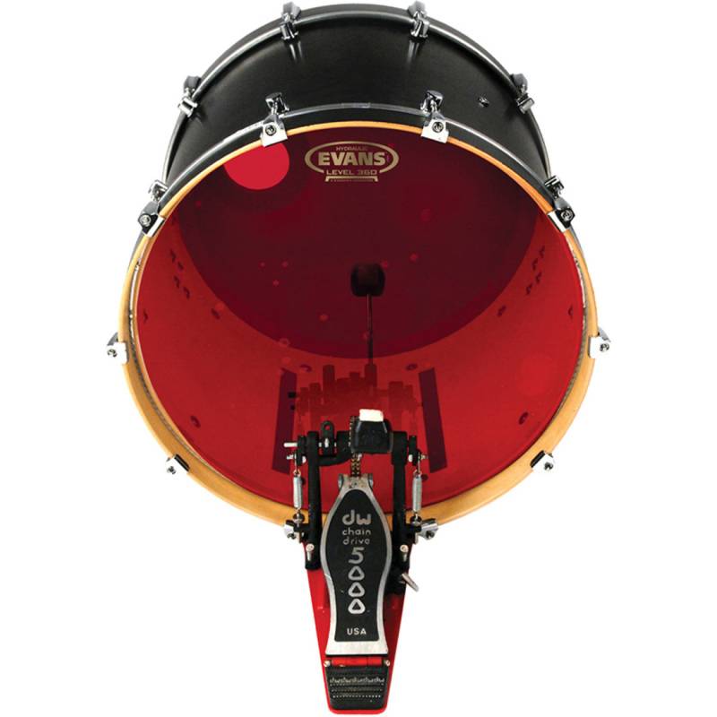 Пластик для бас-барабана Evans BD20HR 20" Hydraulic Red
